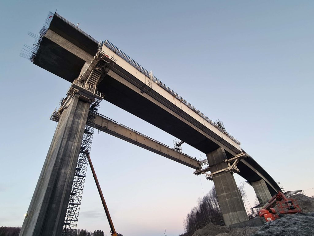 MSS and FT at Randselva bridge in Norway