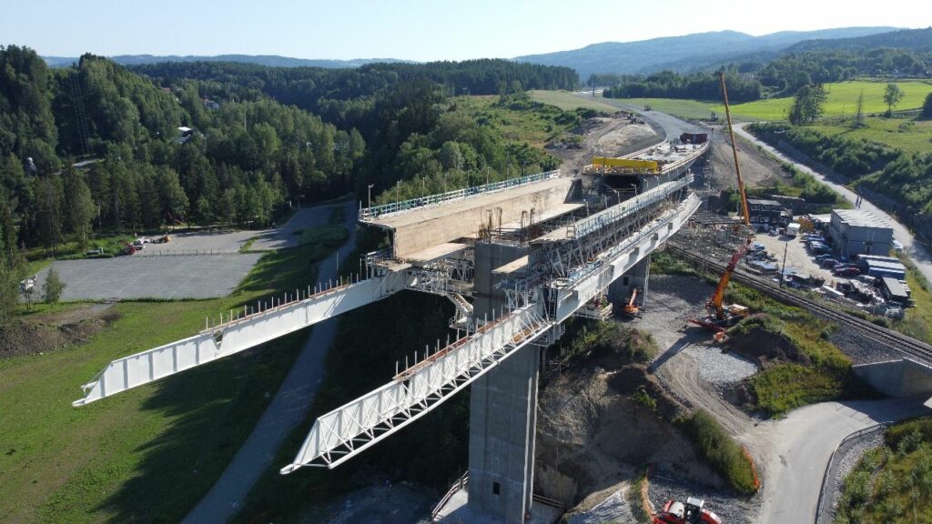Norway Randselva bridge