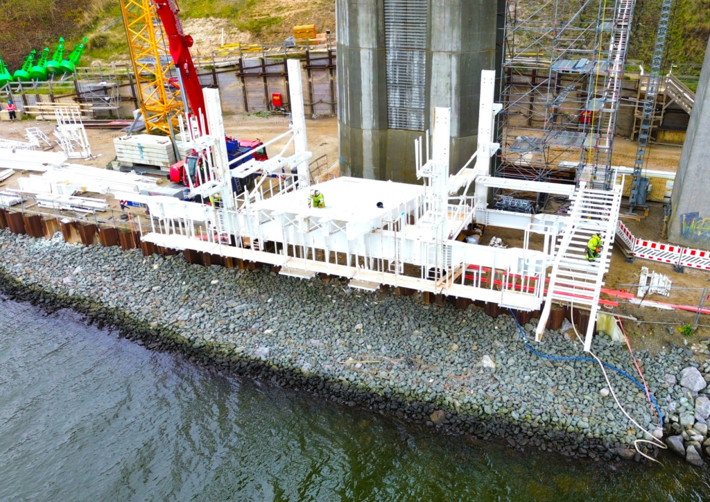 Balanced cantilever bridge project - Rader Hochbrücke / BAB A7