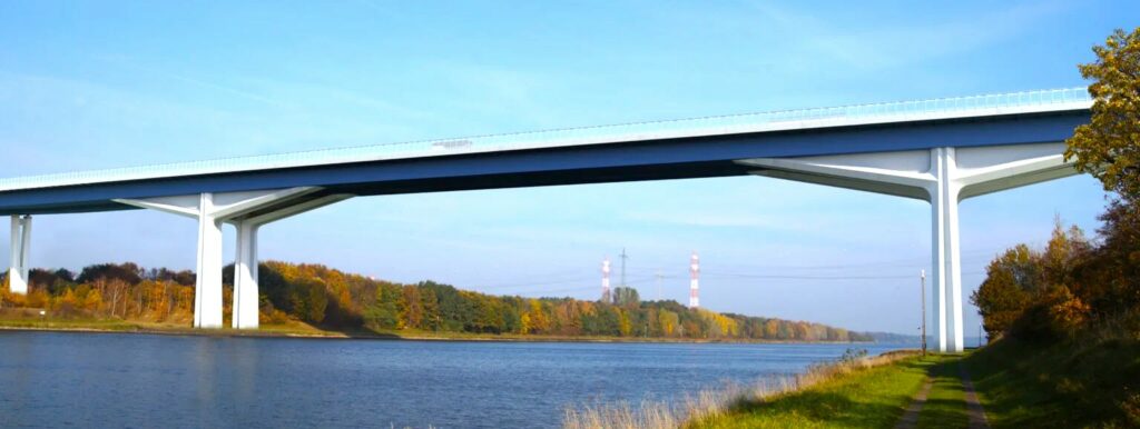 Balanced cantilever bridge project - Rader Hochbrücke / BAB A7