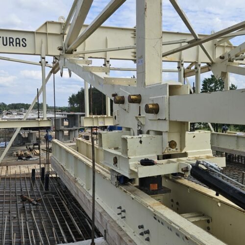 5 pairs of Balanced Cantilever Form Travellers at Construction of the Morawica and Wola Morawicka bypasses in Poland