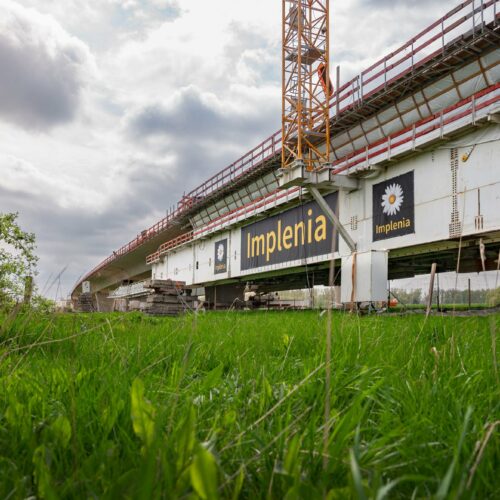 Elbebrücke bridge construction using Underslung MSS
